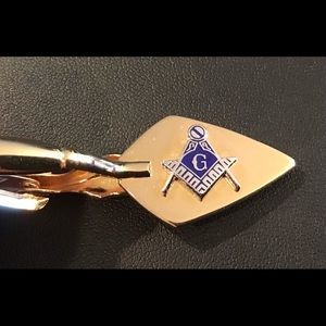 Swank Masonic Tie Clip